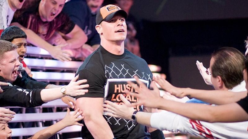 John Cena at the Royal Rumble 2008